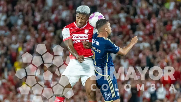 Así quedará el clásico entre Santa Fe y Millonarios, según la inteligencia artificial