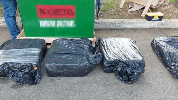 Cayó banda señalada de esconder cocaína y marihuana en maquinaria industrial