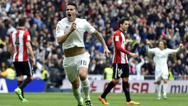 James Rodríguez, a resurgir contra Athletic: reviva el golazo que le anotó en 2016