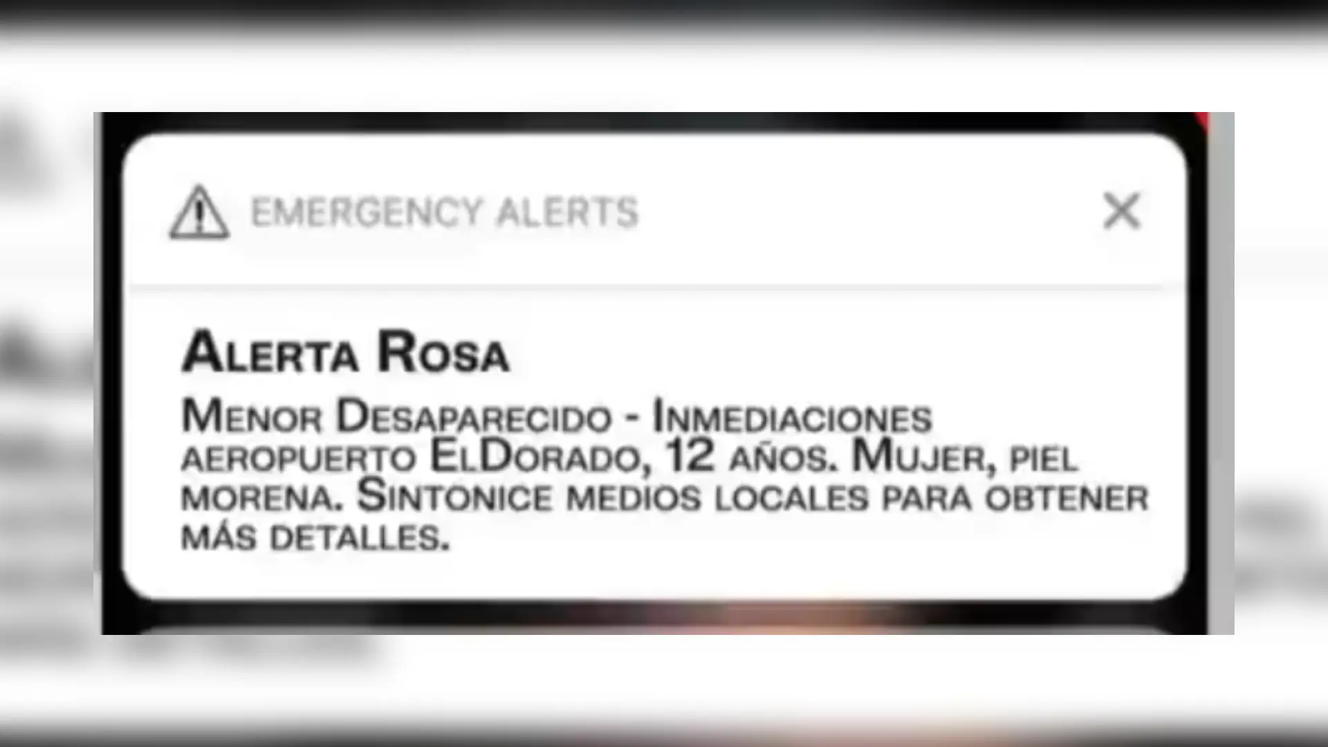 Alerta Rosa.