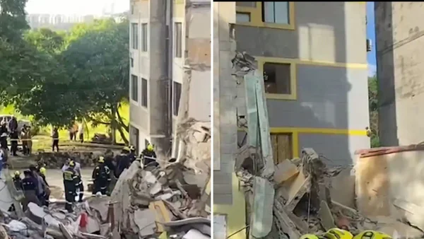 Tras colapso de torre en Barranquilla 58 personas tendrán que ser reubicadas
