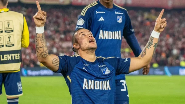 ¡Vea el golazo de Leo Castro tras insólito error de Edwin Cardona! Millonarios puso el primero