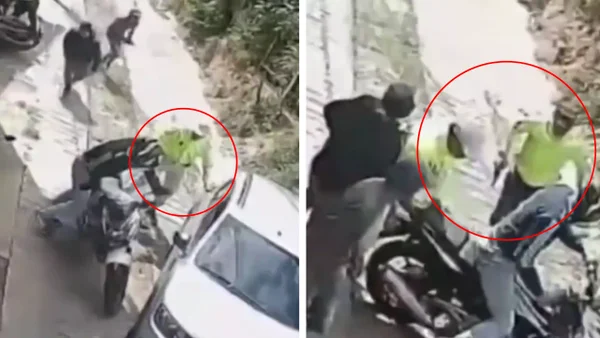 Cámaras grabaron cuando falsos policías asesinaron a un hombre en Bucaramanga