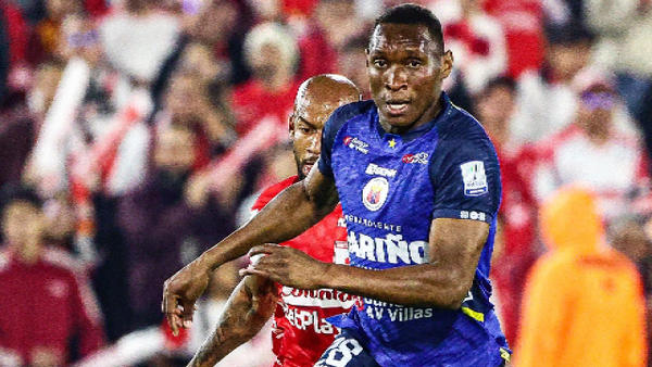 ¡Se picó Santa Fe vs. Pasto!: video del rifirrafe entre varios jugadores en El Campín