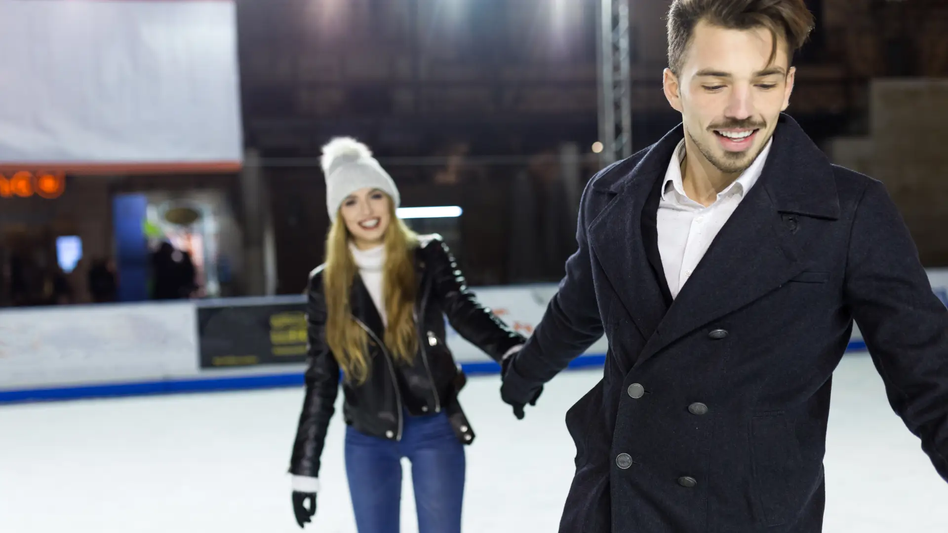 Patinaje sobre hielo en Bogotá.