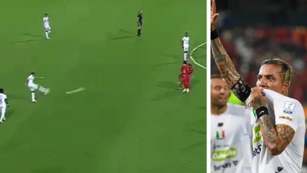 Dayro Moreno sigue haciendo historia: impresionante gol de tiro libre ante América