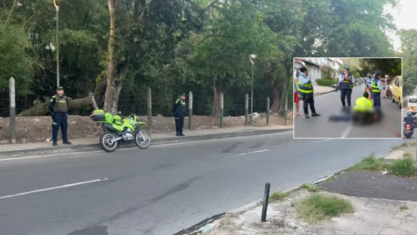En estado crítico el agente de tránsito arrollado por motociclista en Santander: otro caso similar en Atlántico