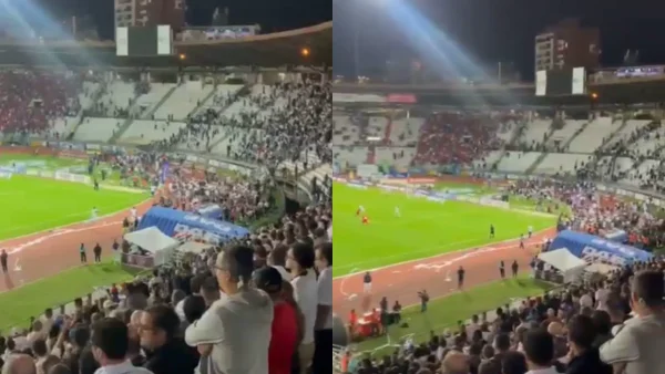 Hinchas del América causaron desmanes en Manizales, tras eliminación de su equipo