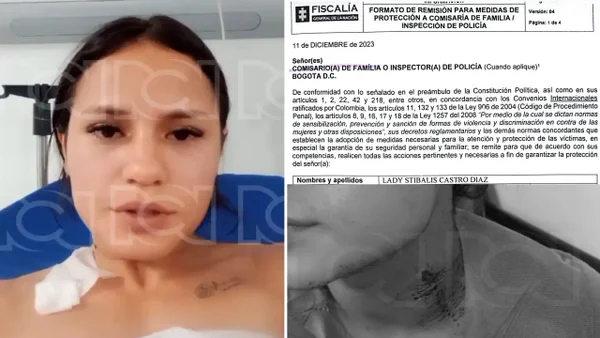 Mujer sobrevivió a 16 puñaladas en Bogotá: denuncia que su expareja la atacó pese a tener protección