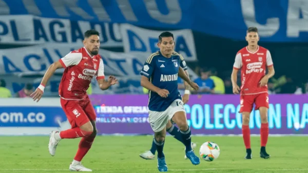 En medio de trifulca, Millonarios y Santa Fe igualaron en el clásico: se apretó el grupo A