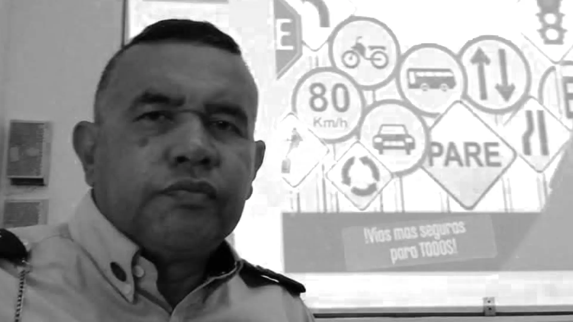 Murió el agente de tránsito embestido por un mocicilista que se dio a la fuga en Floridablanca, Santander