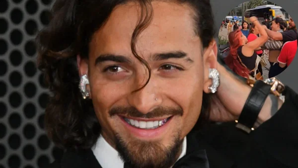 ¡A los puños! Dos mujeres se golpearon por una camiseta que lanzó Maluma en una calle en México: video ¡A los puños! Dos mujeres se golpearon por una camiseta que lanzó Maluma en una calle en México: video