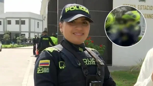 "Le salvamos la vida" patrullera que rescató a la recién nacida en un shut de basuras en Bogotá