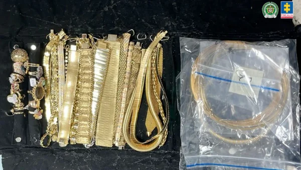 Incautan más de 1.000 joyas que serían del hijo de 'La Gata', también exalcalde de Magangué