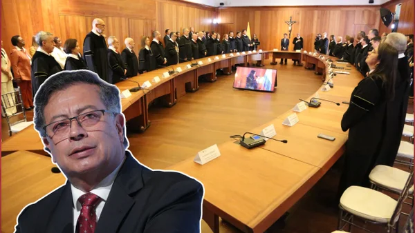 La cronología de desencuentros y ausencias protocolarias entre el presidente Petro y la rama judicial