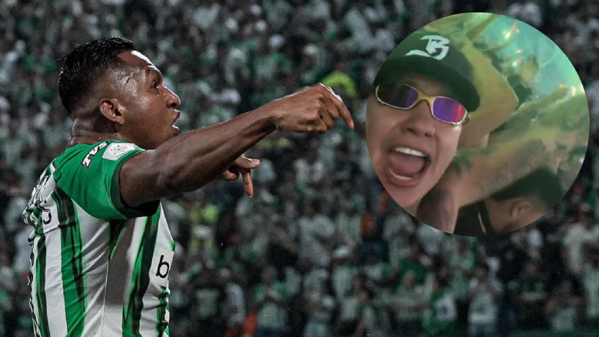 Nacional vs América: video de Blessd con Los Del Sur