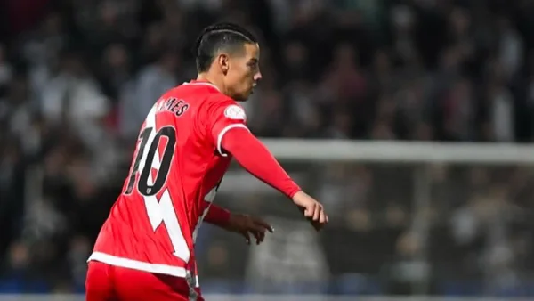 Rayo Vallecano se enojó con James Rodríguez: "No se despidió"