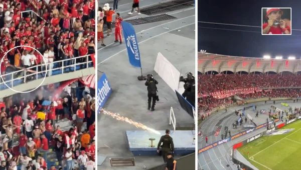 Este es el hombre que disparó ‘metralleta’ de pólvora en el Pascual Guerrero: $50 millones por su paradero