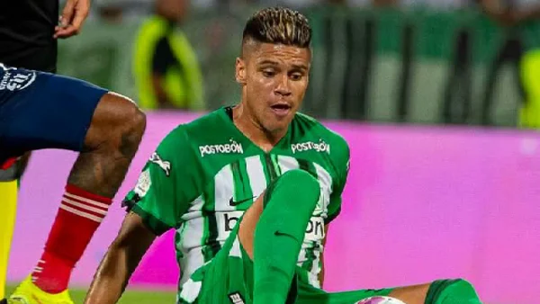 Totalmente devastado: Sebastián Guzmán, de Atlético Nacional, rompió el silencio tras la expulsión en la final