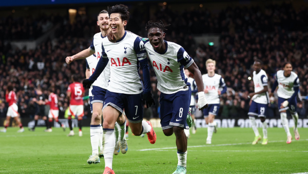 ¡Olímpico!: video del golazo de Heung-min Son en Tottenham vs. Manchester United