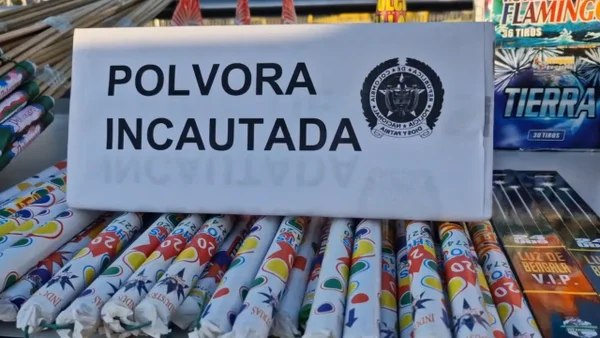 Fueron incautadas más de 1.000 unidades de pólvora en estas estaciones de Transmilenio