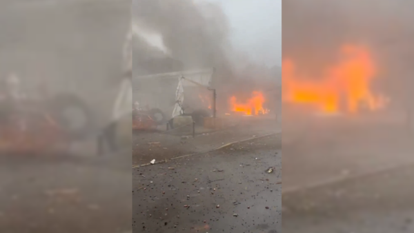 Al menos nueve personas muertas dejó caída de un avión en zona comercial del sur de Brasil Al menos nueve personas muertas dejó caída de un avión en zona comercial del sur de Brasil