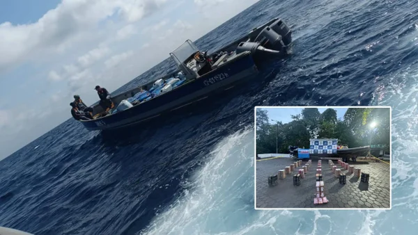 Cargamento de cocaína valorado en 24 millones de dólares quedó varado en aguas de Tumaco
