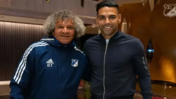 El nostálgico adiós de Falcao a Alberto Gamero tras su salida de Millonarios