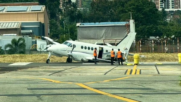 Aeropuerto Olaya Herrera de Medellín estuvo cerrado por avioneta que aterrizó de emergencia