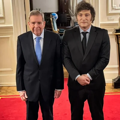 Edmundo González se reunió con Javier Milei en Argentina en medio de ...