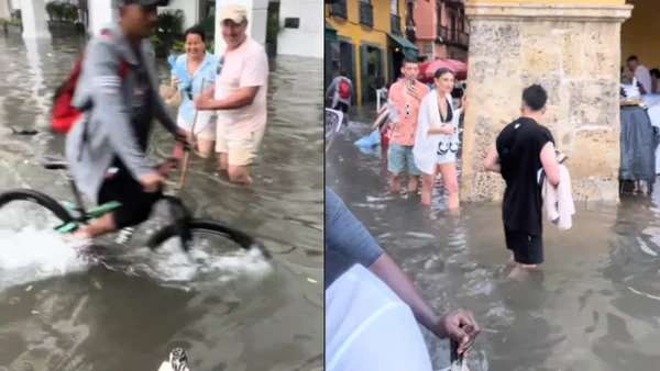 Así están las calles de Cartagena durante este inicio de año: grandes inundaciones Así están las calles de Cartagena durante este inicio de año: grandes inundaciones