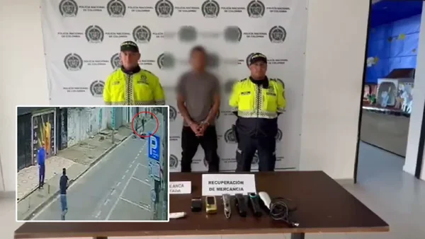 Video: comunidad ayudó a capturar a un hombre que robó los elementos de trabajo a un barbero en Usaquén