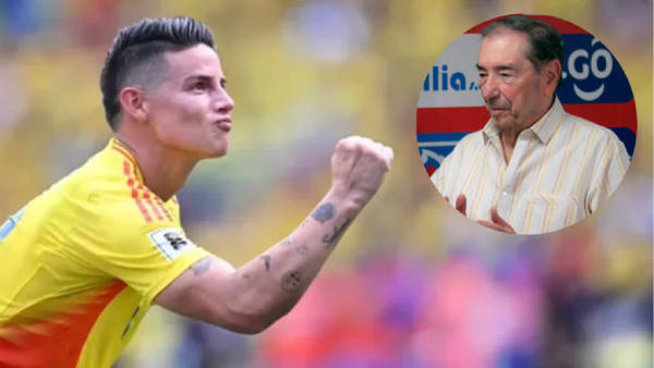 "Si James Rodríguez viene a Barranquilla es para firmar con Junior": Fuad Char "Si James Rodríguez viene a Barranquilla es para firmar con Junior": Fuad Char