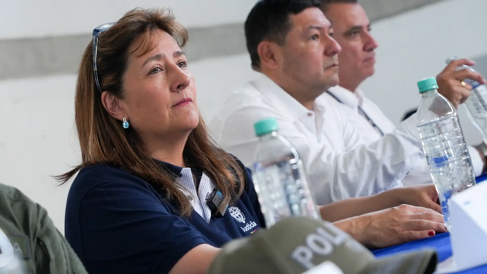 Ministra de Justicia, Ángela María Buitrago.