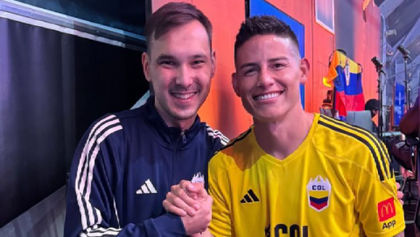 Arquero de Uzbekistán mandó picante mensaje a James Rodríguez: "Padre en los penaltis"