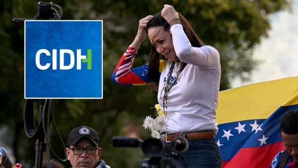 CIDH condena las "prácticas de terrorismo de Estado" en Venezuela tras detención de María Corina Machado