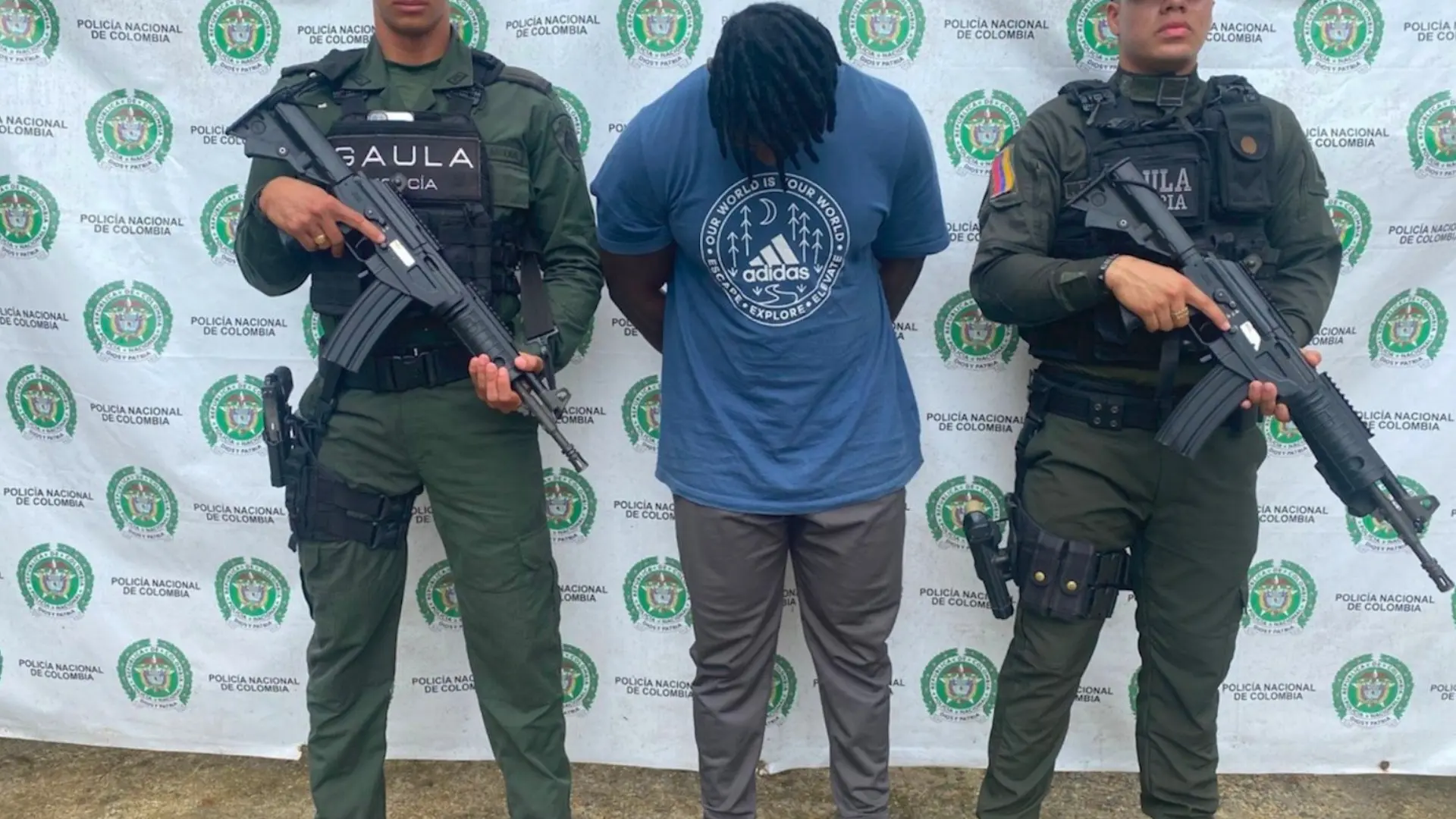 Juan David Palacios Palacios expolicia capturado en Chocó