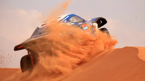 Guillaume de Mevius rompió la racha de Toyota en el Rally Dakar