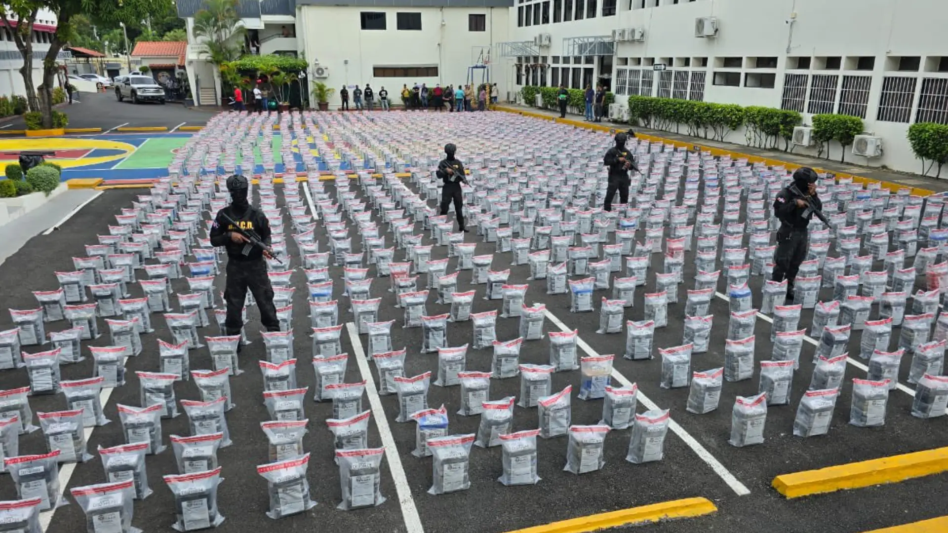 Cocaína incautada en República Dominicana.