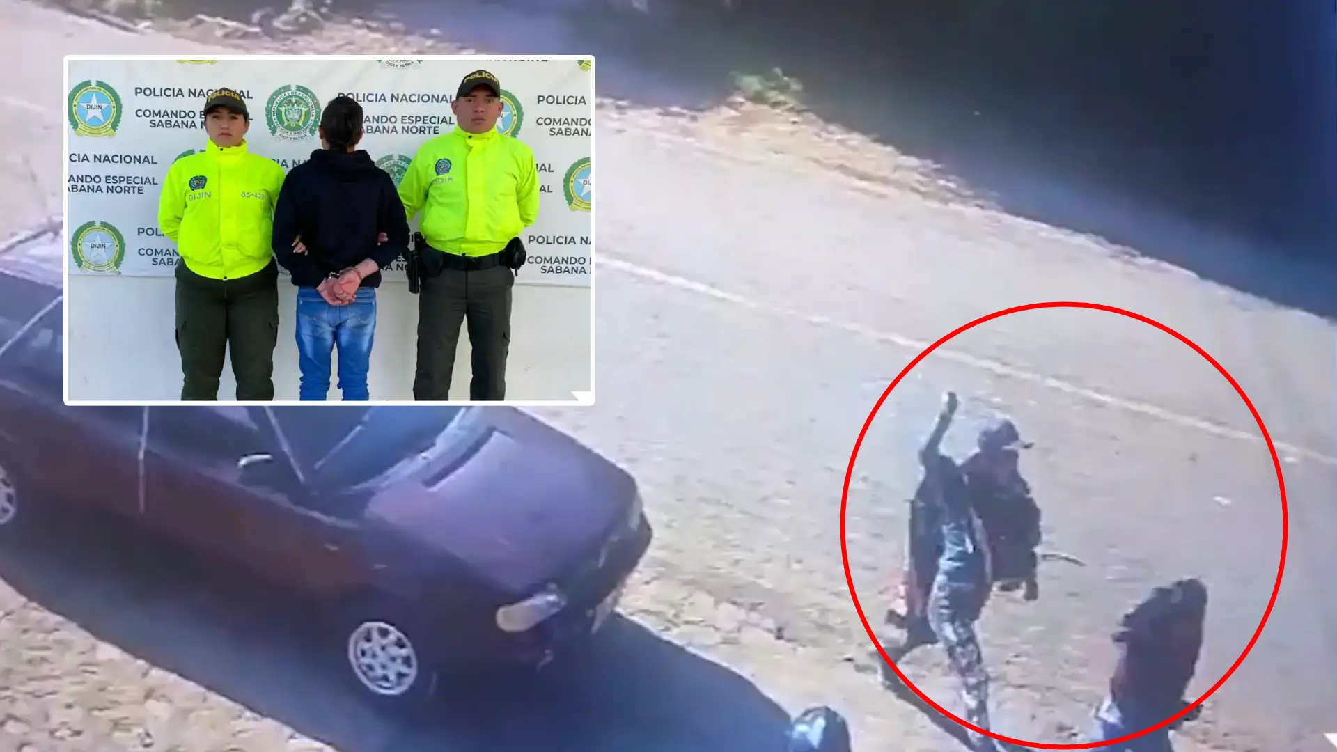 Aceptó cargos el hombre que atacó con machete a su expareja frente a sus hijos en Cogua, Cundinamarca