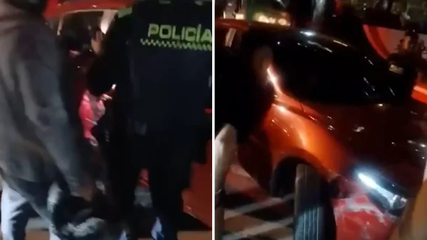 En video: policía fue embestido por extorsionista con circular roja de Interpol en Soledad, Atlántico