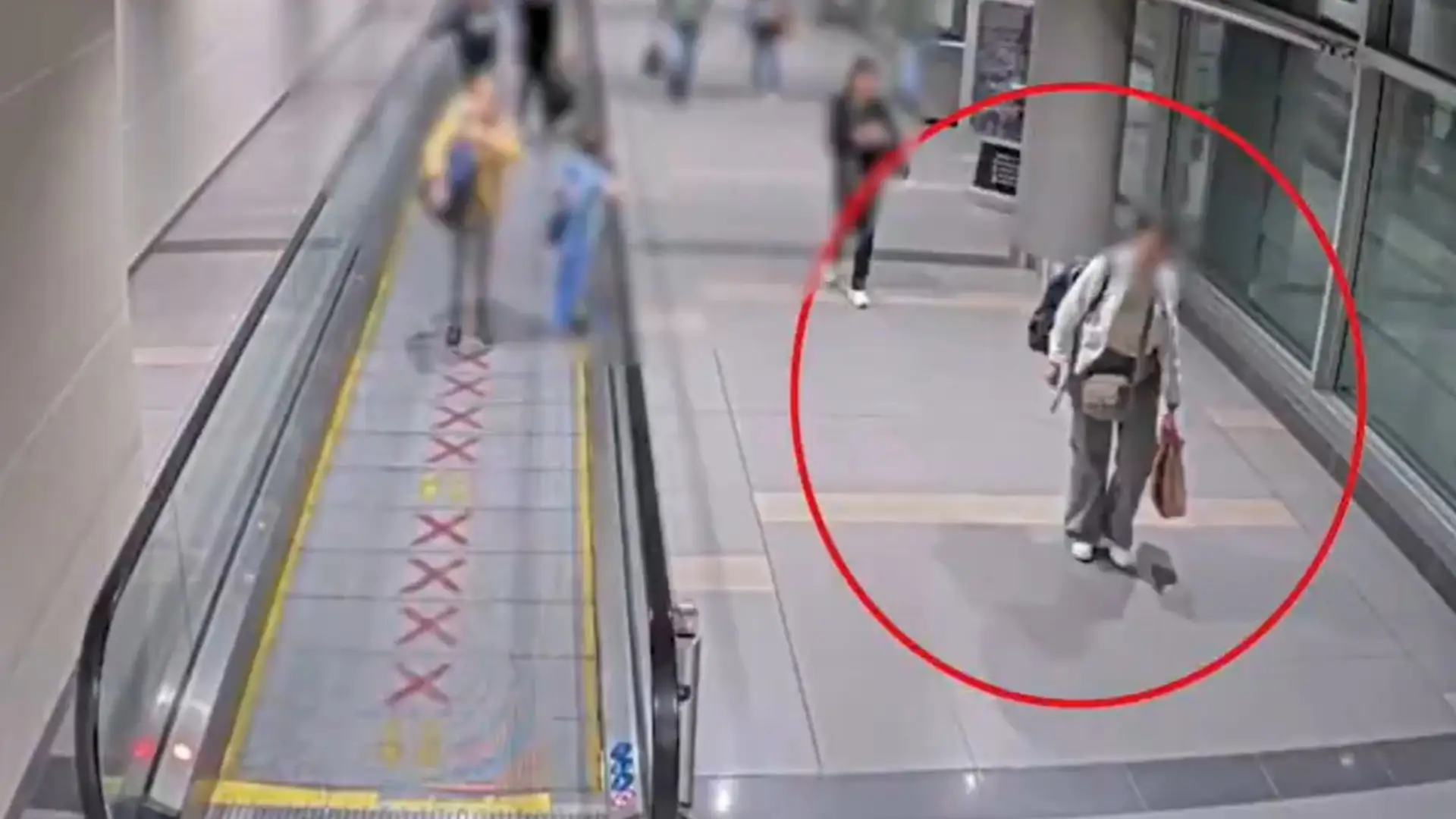 Mujer con euros escondidos en El Dorado