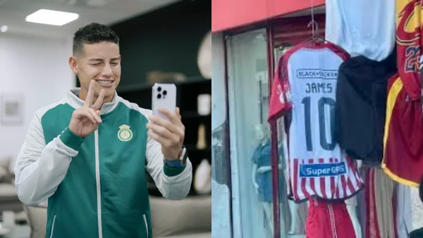Joven compró 100 camisetas del Junior con el “James” en la espalda y ahora pide su dinero