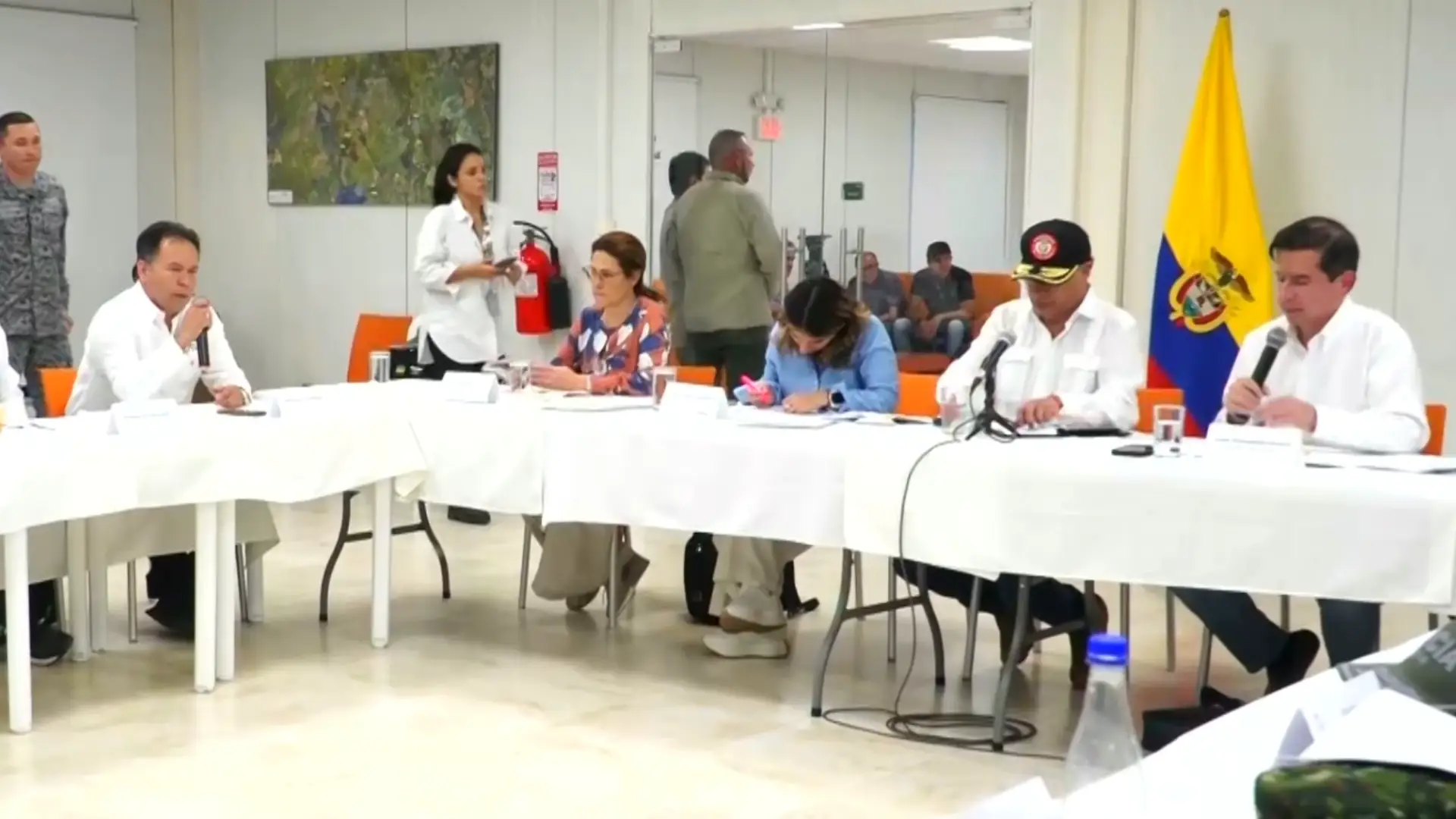 Presidente Gustavo Petro lidera consejo de seguridad en Tibú por situación de violencia en el Catatumbo