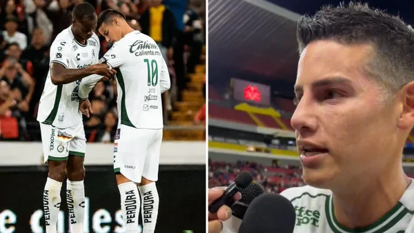 James Rodríguez habló tras debutar con León y aclaró por qué no cobró el penalti