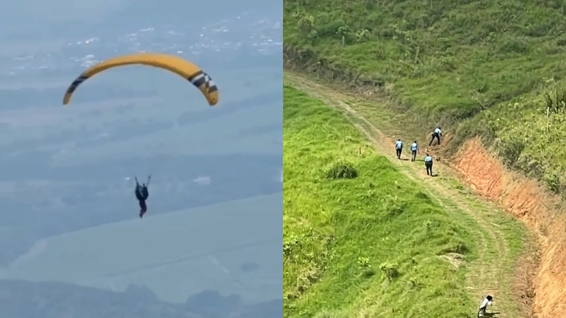 parapente mujer Roldanillo