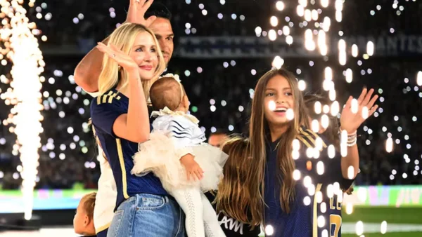 Lorelei Tarón reveló la primera fotografía de su familia tras la salida de Falcao de Millonarios