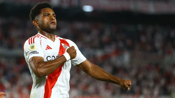 Miguel Ángel Borja anotó histórico gol con River Plate: ¡300 gritos 'cafeteros'!