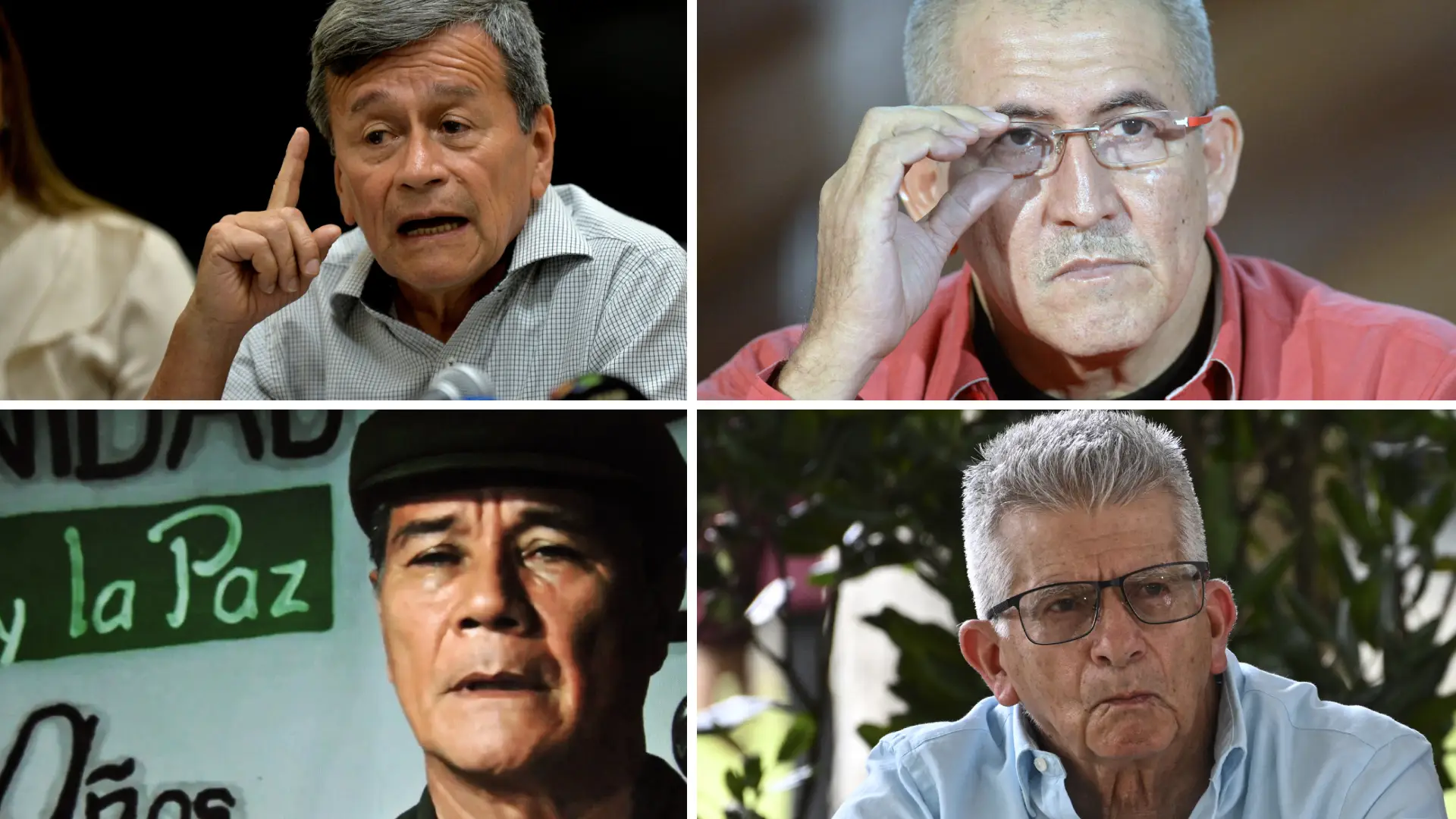 'Pablo Beltrán', 'Antonio García', 'Gabino' y 'Aureliano Carbonell'