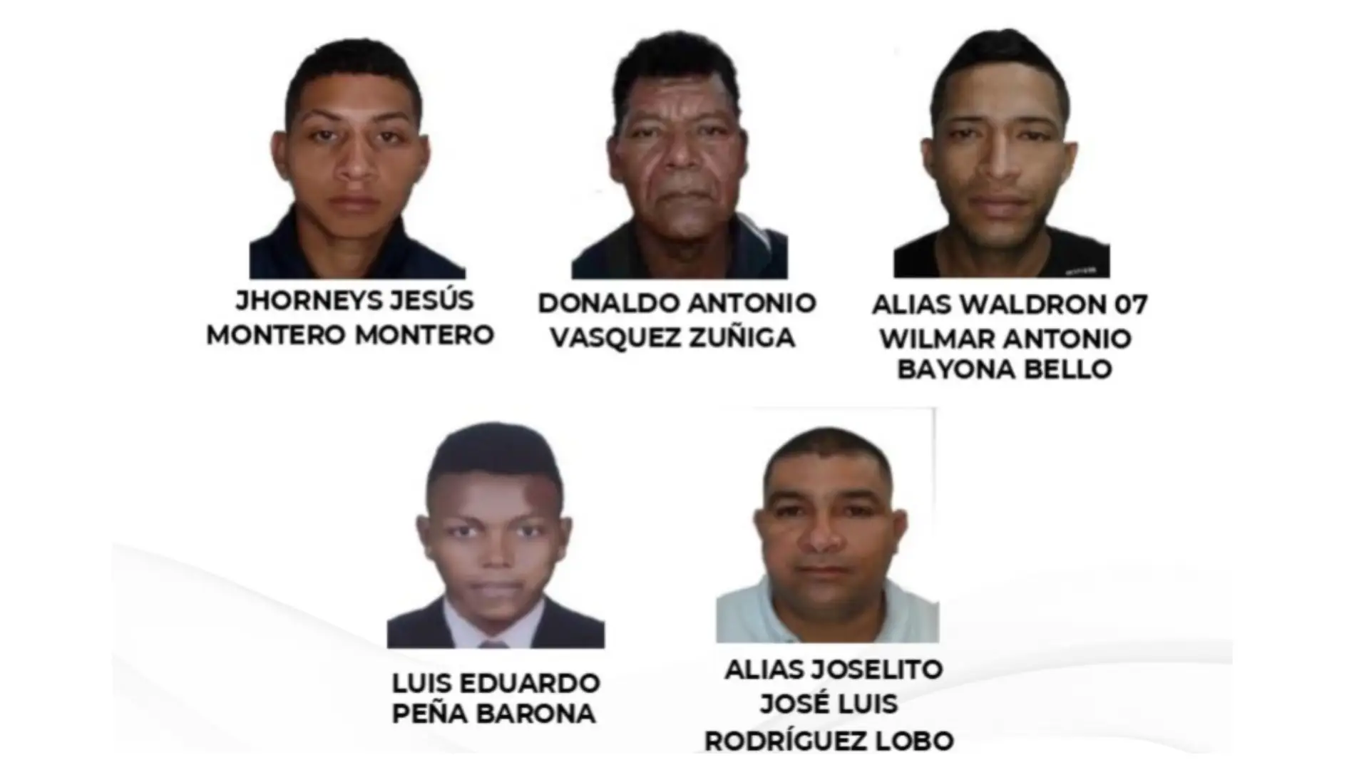 Cartel mas buscados Atlántico